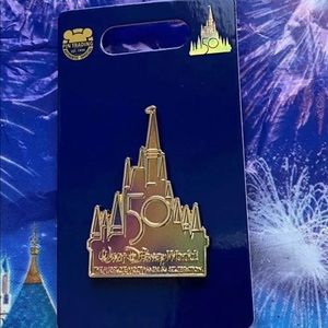 Disney 50th Anniversary Cinderella Castle Pin